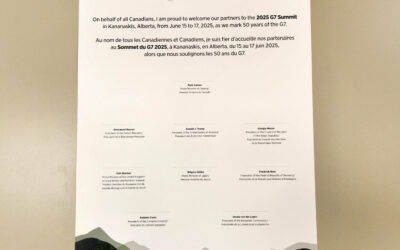 Contributing High-Quality Print Services to The G7 Summit