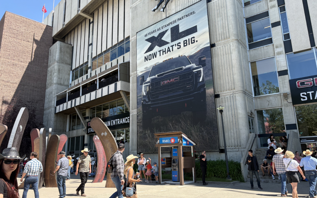 Branding the Stampede: Large Scale Signage Across the Grounds